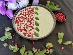 POMEGRANATE AND MINT LEAVES RAITA RECIPE